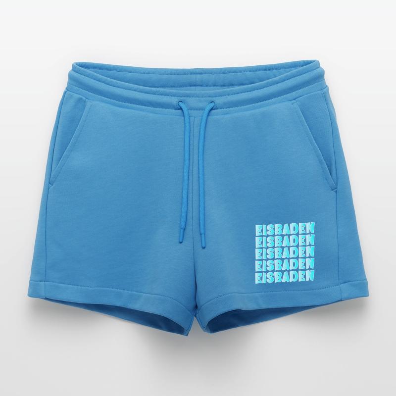 WINTER RESISTENT EIS EISBADEN Organic Relaxed Cropped Shorts Made in EU