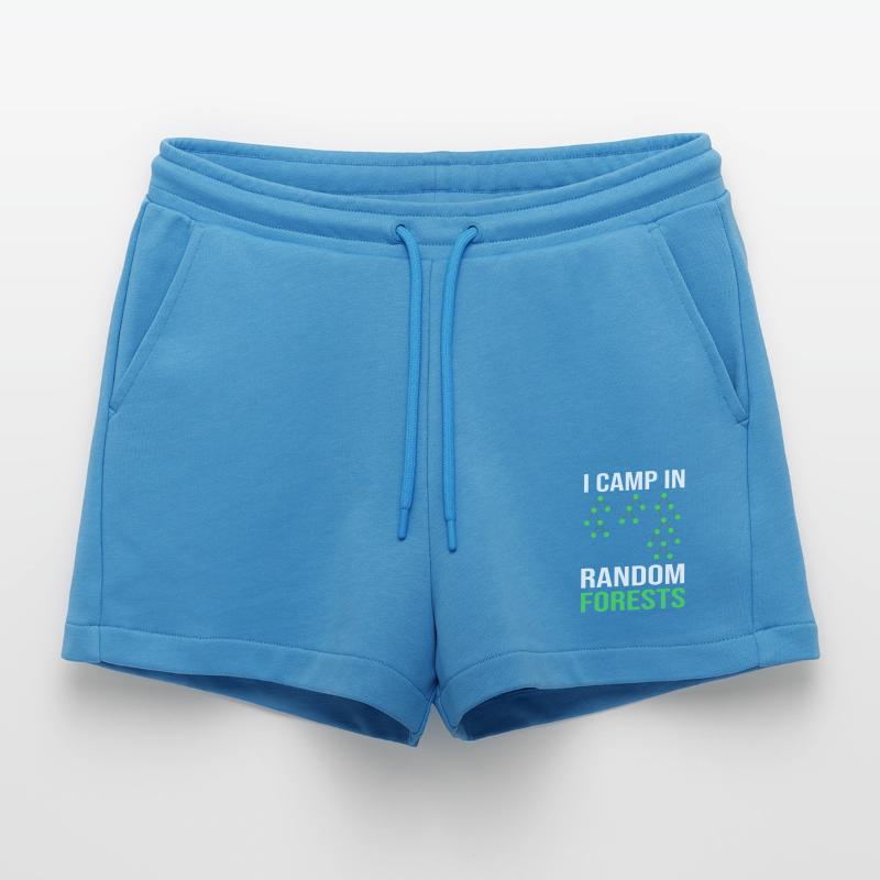 Programmer Coder GPT Organic Relaxed Cropped Shorts Made in EU