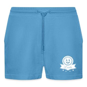 EMBLÈME Lööli - Short bio décontracté court fabriqué en UE -  Sol Blue - Devant