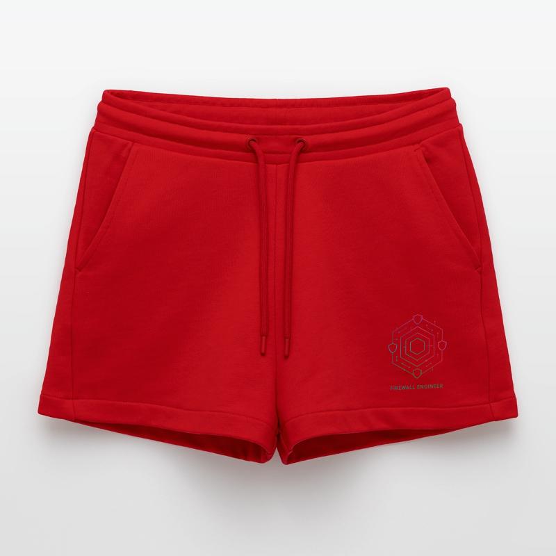 Firewall Engineer - Cybersecurity Organic Relaxed Cropped Shorts Made in EU
