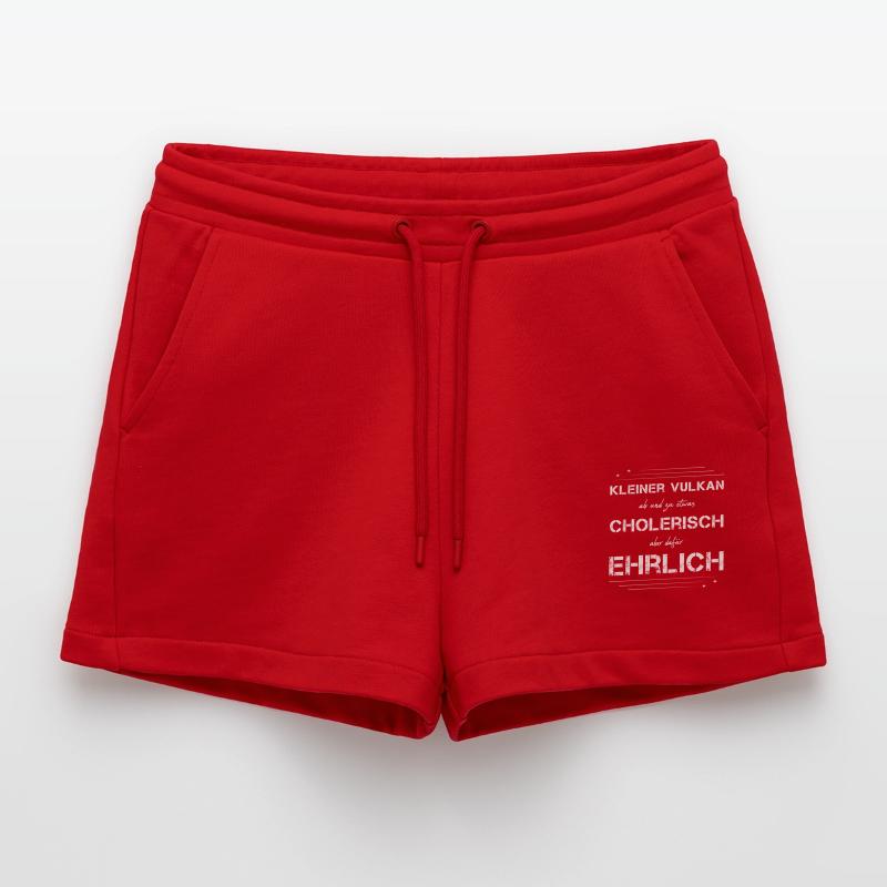 cholerisch ehrlich wei lin Organic Relaxed Cropped Shorts Made in EU
