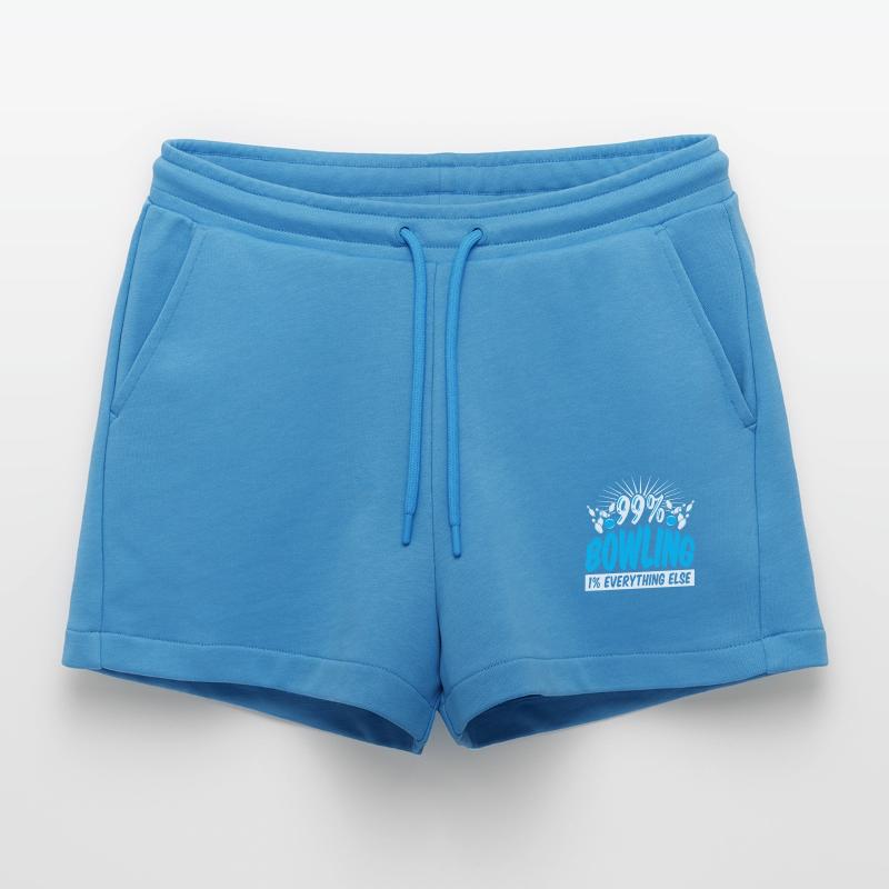 99 Bowling 1 Everything Else Organic Relaxed Cropped Shorts Made in EU