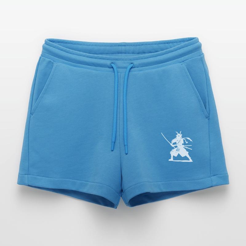 Samurai Organic Relaxed Cropped Shorts Made in EU