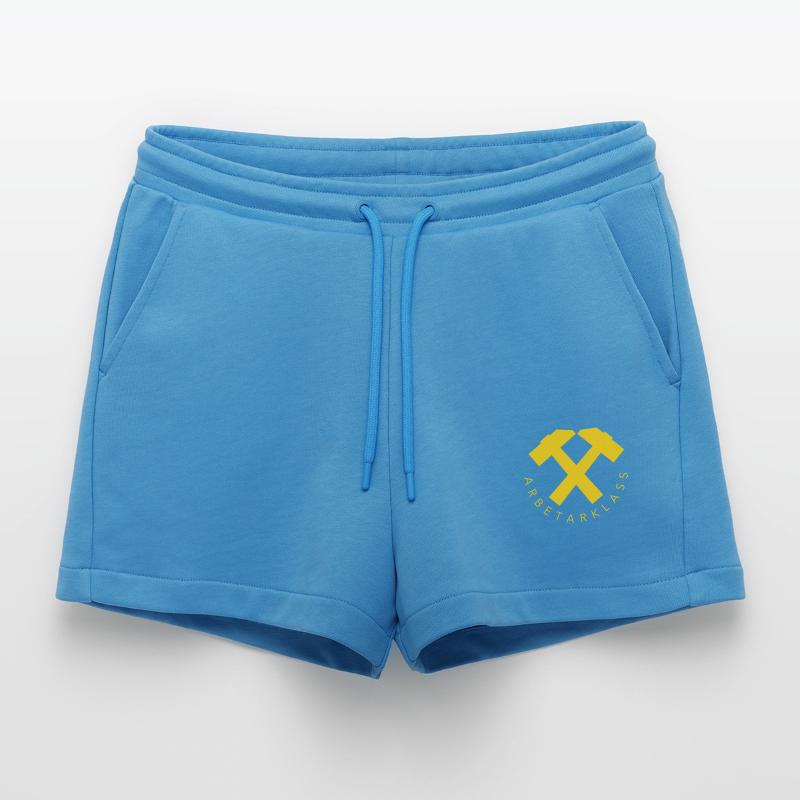 Working class Organic Relaxed Cropped Shorts Made in EU