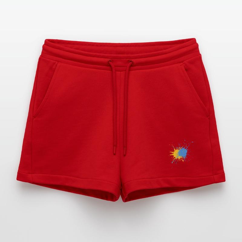 Conception créative de frappe de couleur Short bio décontracté court fabriqué en UE