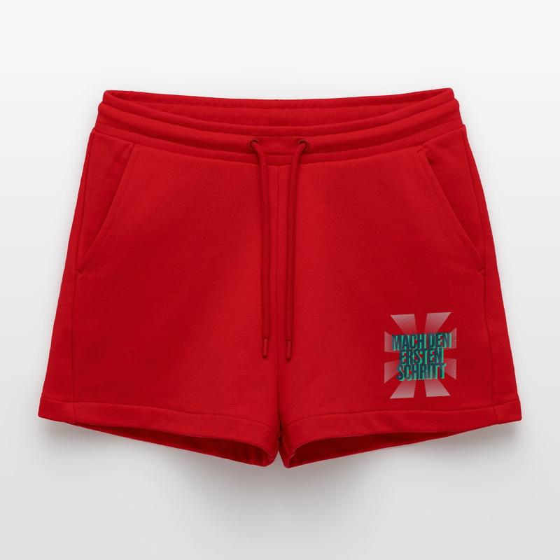 Mach den ersten Schritt – Mut Statement Organic Relaxed Cropped Shorts Made in EU