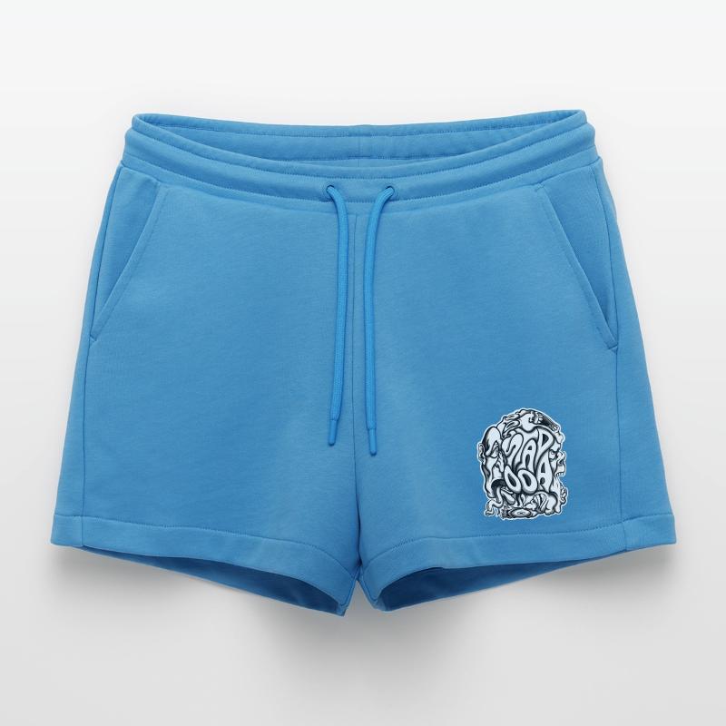 Stapooa2 Organic Relaxed Cropped Shorts Made in EU