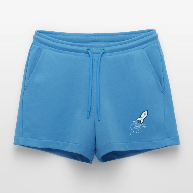 Rocket Rocket | astronaut Organic Relaxed Cropped Shorts Made in EU