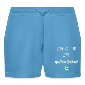 les verts Jpeux pas jai Geoffroy Guichard football - Short bio décontracté court fabriqué en UE -  Sol Blue - Devant