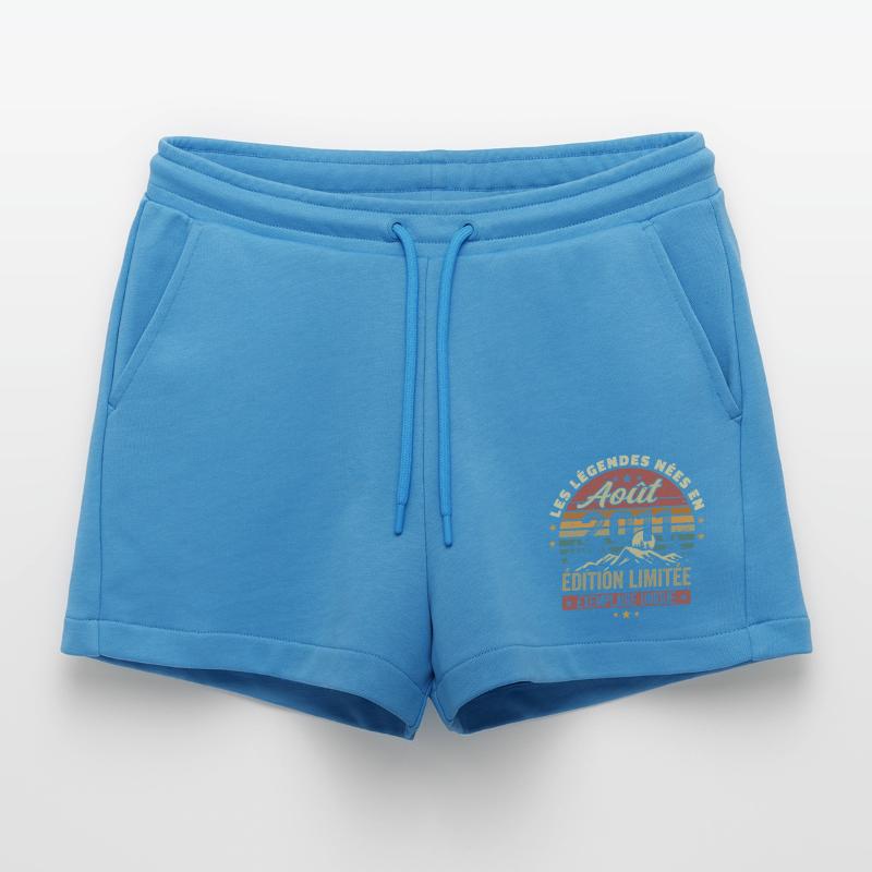 August 2011 Geburtstagsgeschenk August 2011 August Organic Relaxed Cropped Shorts Made in EU