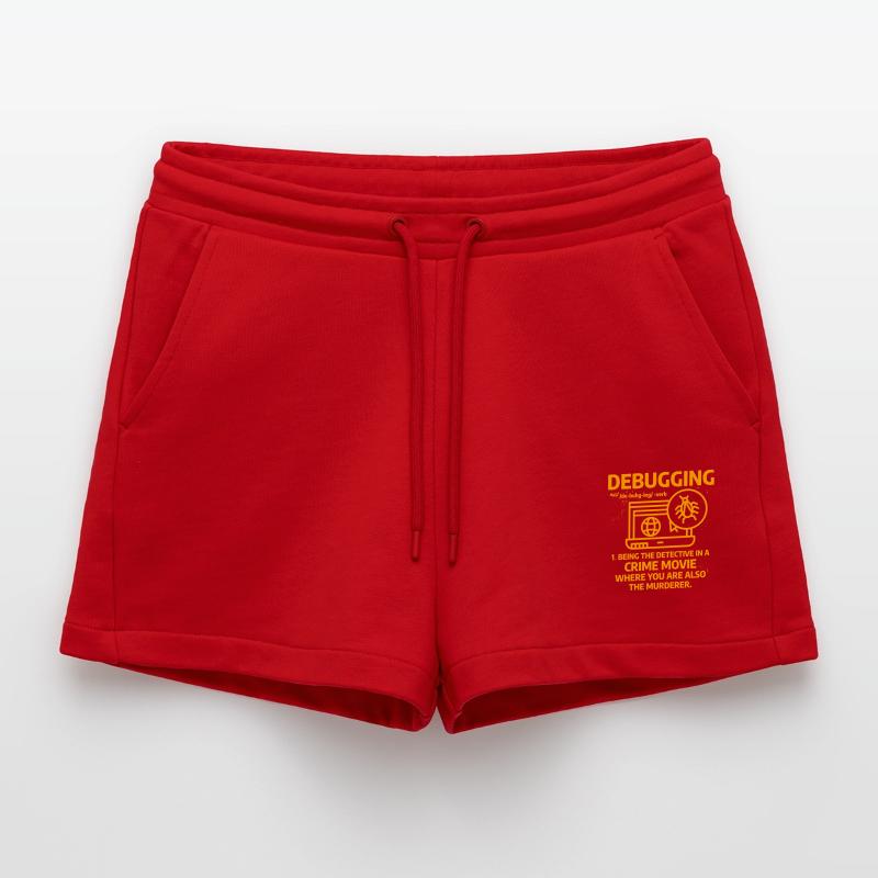 Debugging Organic Relaxed Cropped Shorts Made in EU