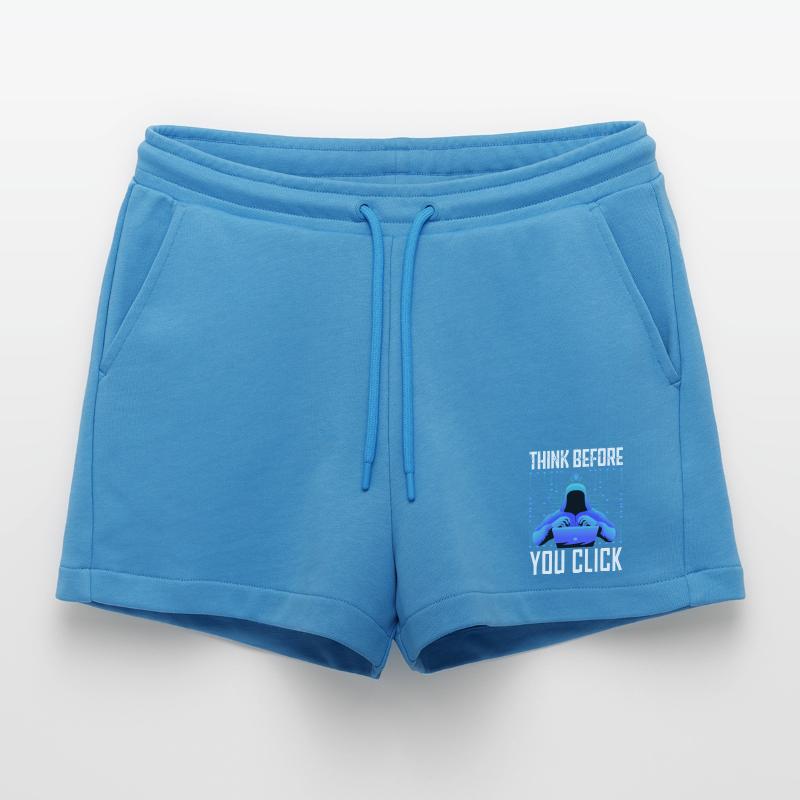 Hacker Hacker Programmeur Cybersécurité Linux Short bio décontracté court fabriqué en UE