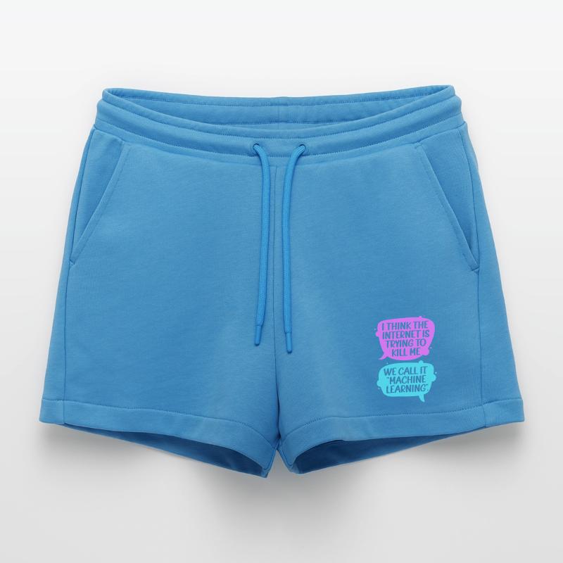 GPT Programmierer Coder Organic Relaxed Cropped Shorts Made in EU