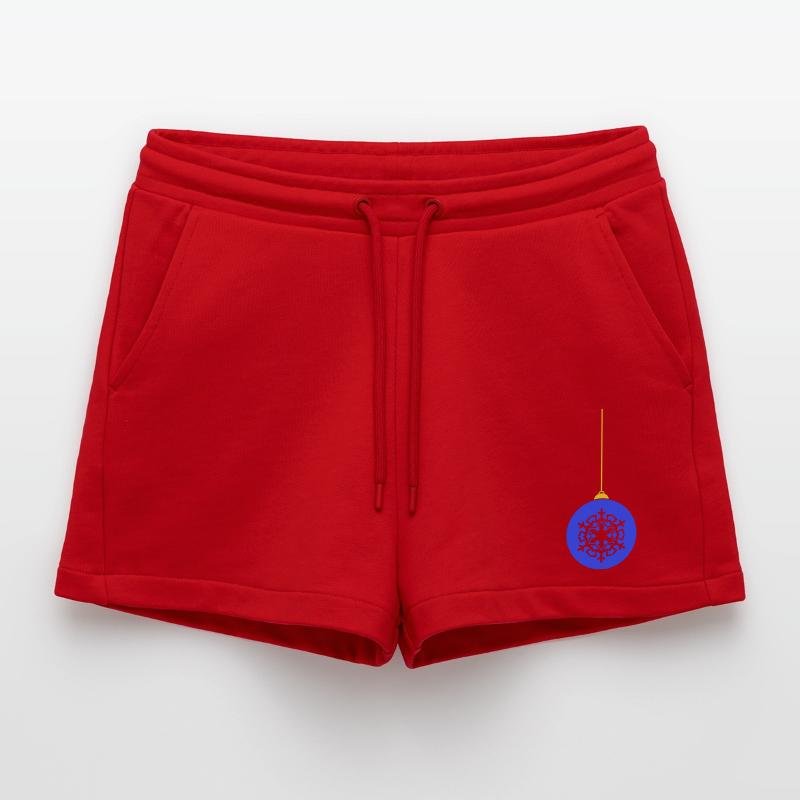 Weihnachtskugel deko Organic Relaxed Cropped Shorts Made in EU