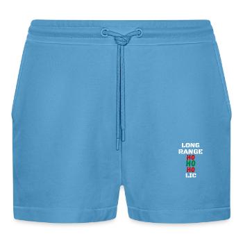 Zubehör für das Schießen auf große Entfernungen Sportschießen - Organic Relaxed Cropped Shorts Made in EU -  Sol Blue - Vorne