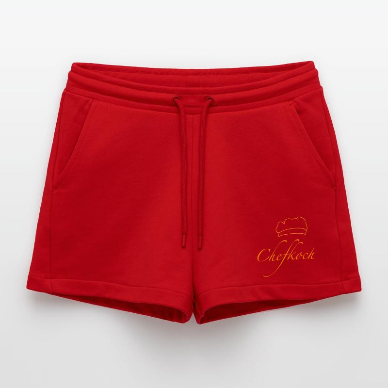 chef Organic Relaxed Cropped Shorts Made in EU