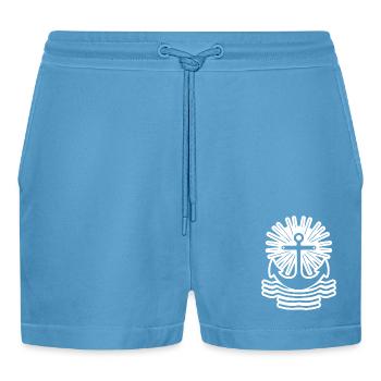 Ancre - Short bio décontracté court fabriqué en UE -  Sol Blue - Devant