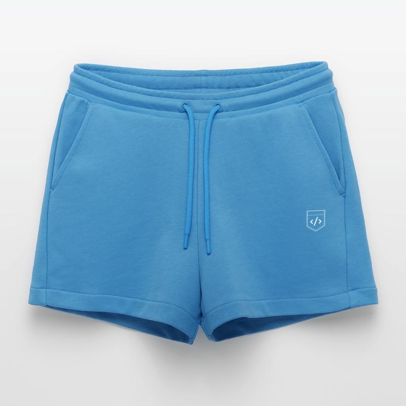 Hacking Programmierer Hacker Code Coding Geschenk Organic Relaxed Cropped Shorts Made in EU
