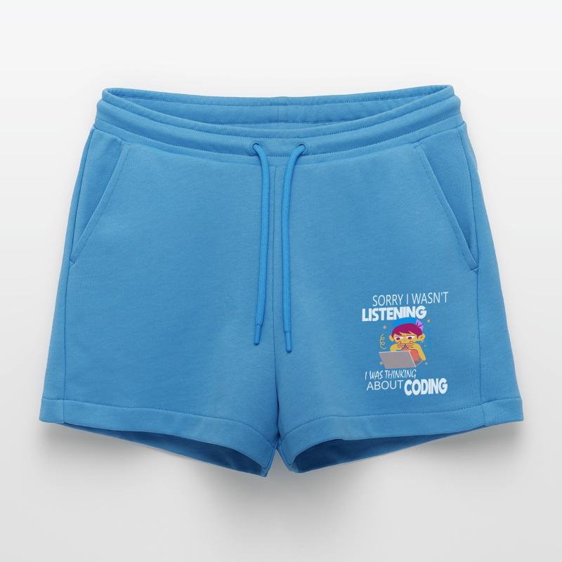 Programmeur codeur de codage Short bio décontracté court fabriqué en UE