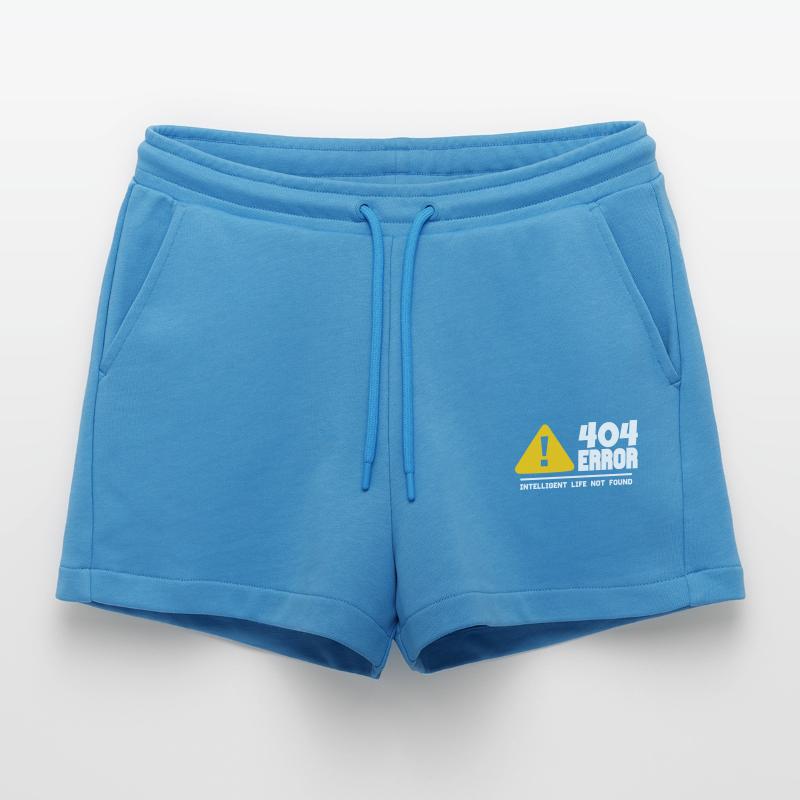 Computer- und Programmierer Geek. 404 Fehler Organic Relaxed Cropped Shorts Made in EU