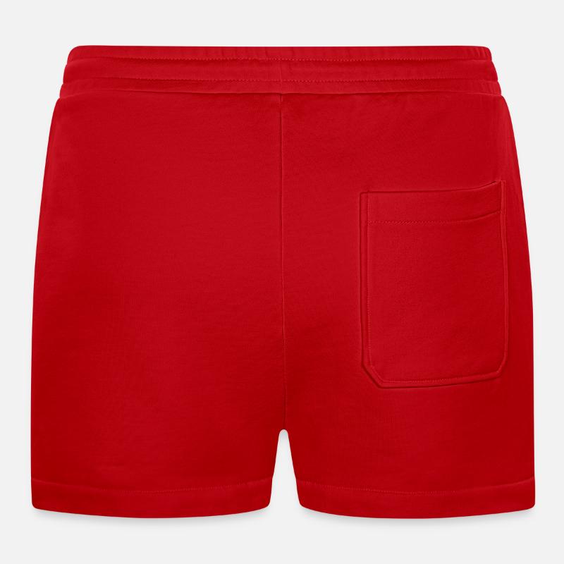 Solar Lunar Eclipse Apocalypse Celestial Event Organic Relaxed Cropped Shorts Made in EU