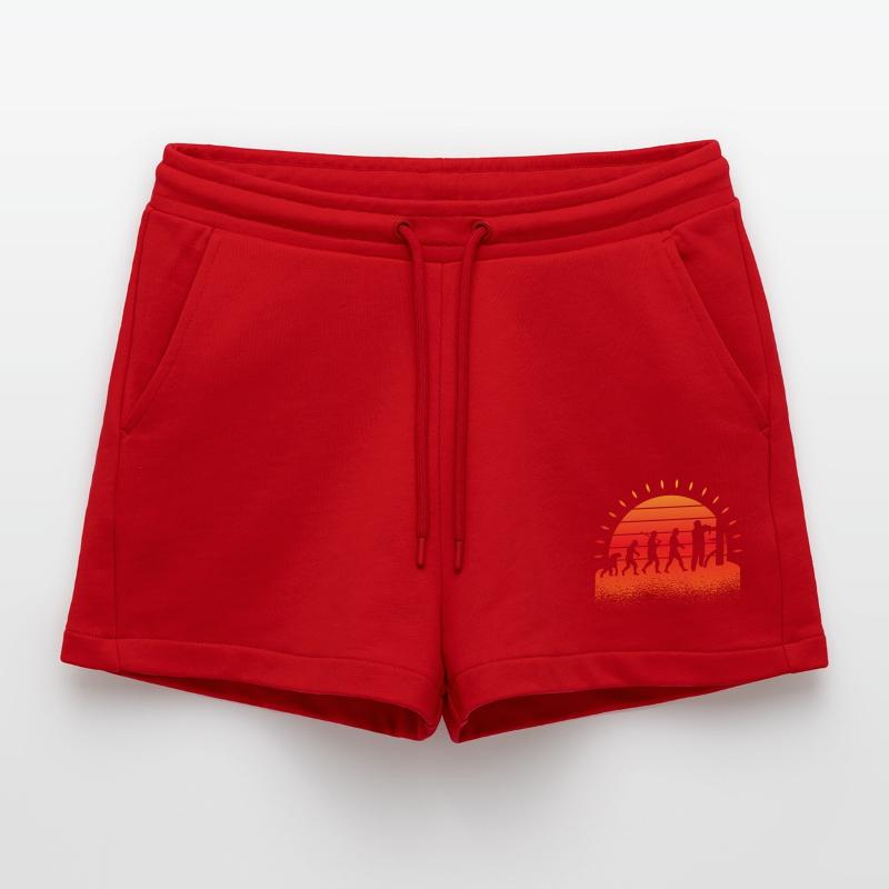 Wing Chun Evolution Organic Relaxed Cropped Shorts Made in EU