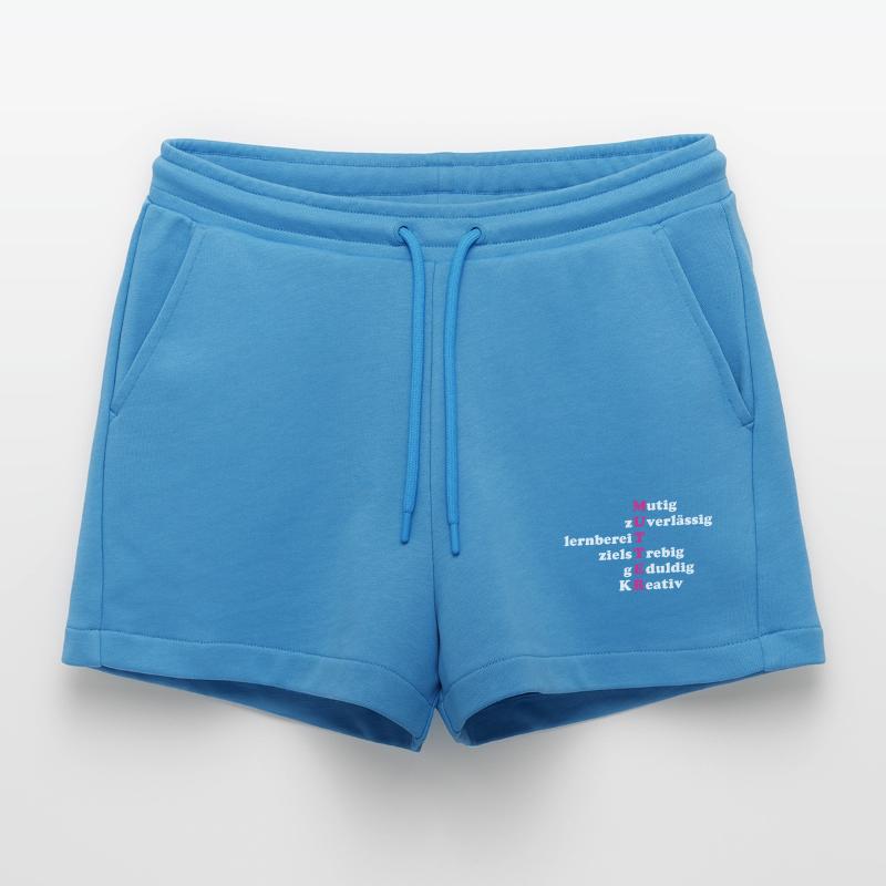 Mutter Eigenschaften Organic Relaxed Cropped Shorts Made in EU