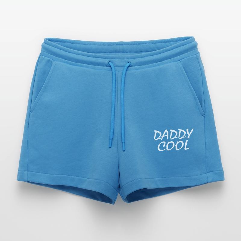 Daddy cool Organic Relaxed Cropped Shorts Made in EU