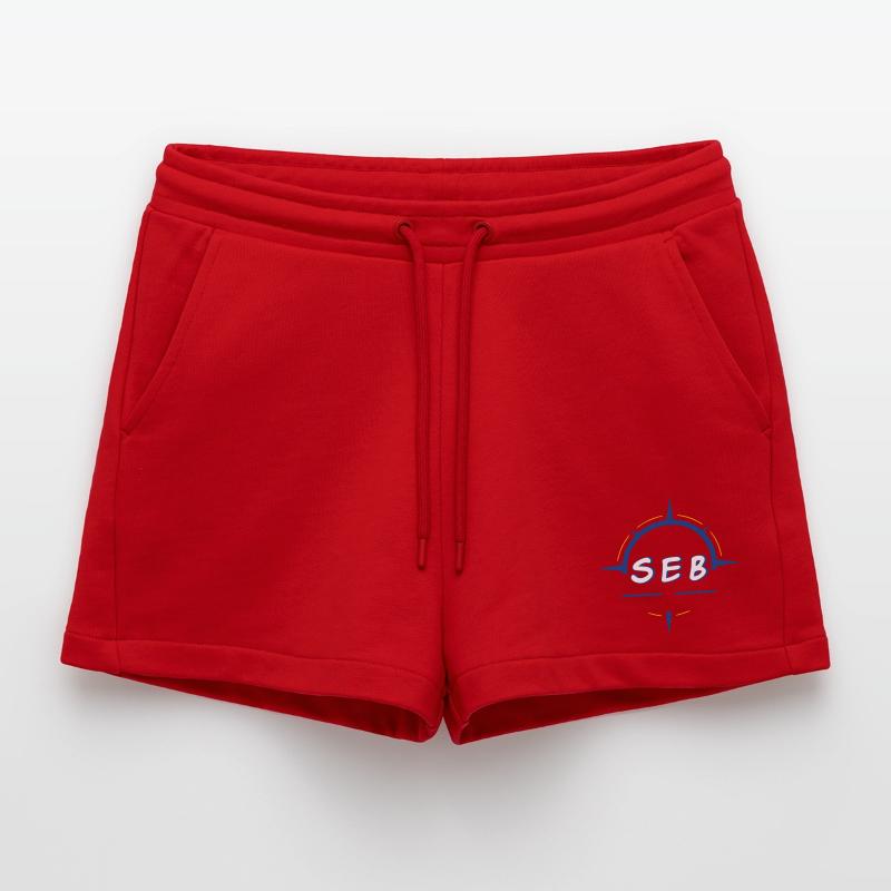 Seb Organic Relaxed Cropped Shorts Made in EU