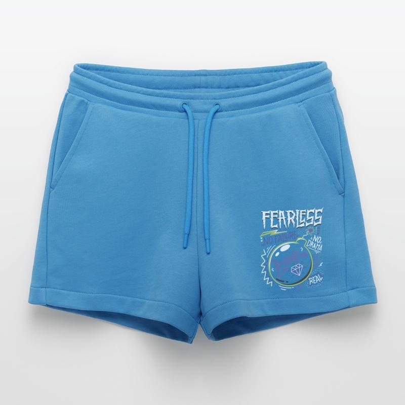No errors Organic Relaxed Cropped Shorts Made in EU