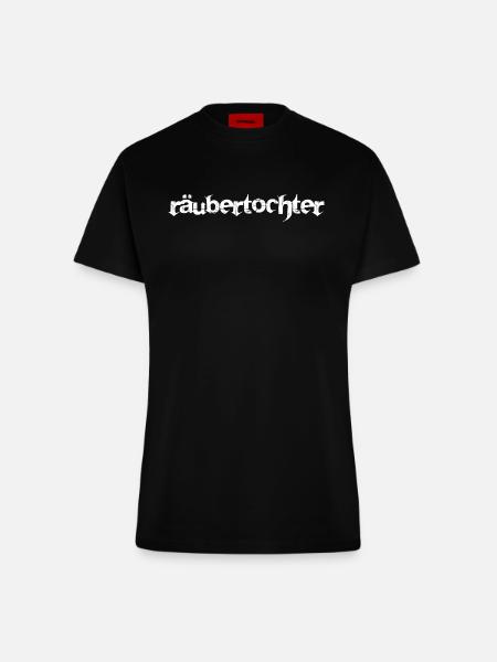 Räubertochter - Fitted T-Shirt - made by SPREAD - SOLID BLACK