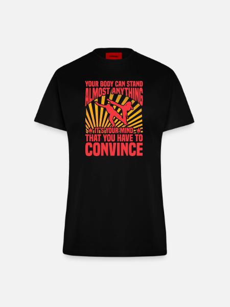 Capoeira - Fitted T-Shirt - made by SPREAD - SOLID BLACK