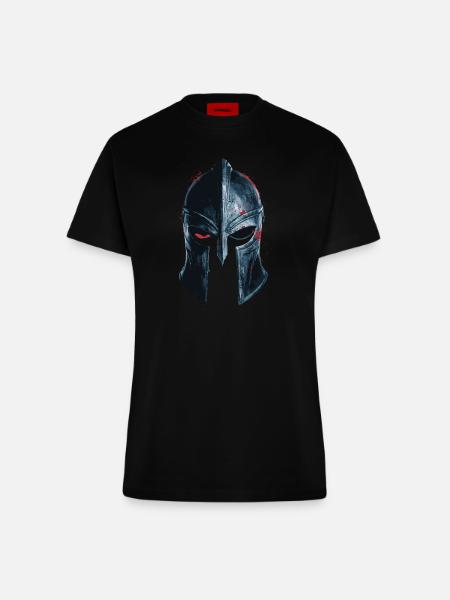 Kreuzritter Tempelritter Mittelalter - Fitted T-Shirt - made by SPREAD - SOLID BLACK