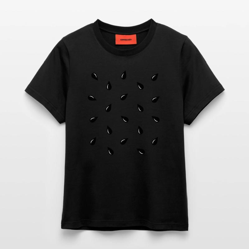 Melon Costume Graines Pastèque Fruit Carnaval T-shirt bio slim fit fabriqué en UE