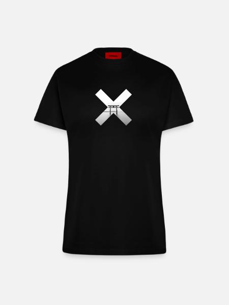 Asien Mode Trend - Fitted T-Shirt - made by SPREAD - SOLID BLACK