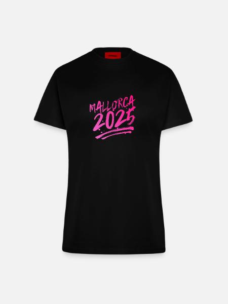 Mallorca 2025 - Fitted T-Shirt - made by SPREAD - SOLID BLACK