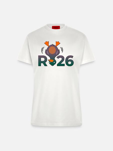 Rentnergeschenke Rente 2026 - Fitted T-Shirt - made by SPREAD - OFF WHITE