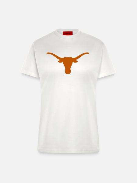 Longhorn - Fitted T-Shirt - made by SPREAD - OFF WHITE