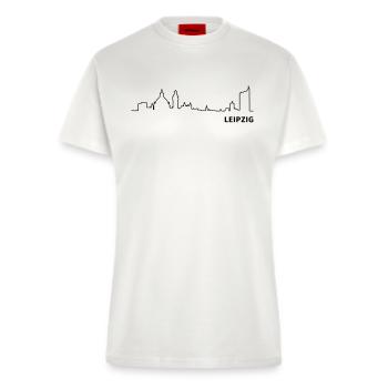 Leipzig - Fitted T-Shirt - made by SPREAD - OFF WHITE - Vorne
