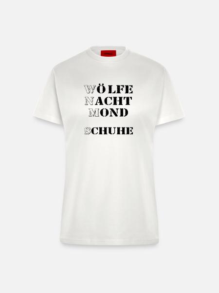 Al Bundy - Schuhe - Fitted T-Shirt - made by SPREAD - OFF WHITE