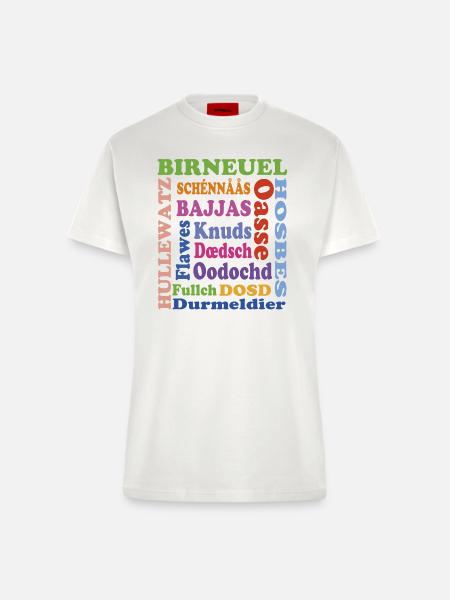 schimpf - Fitted T-Shirt - made by SPREAD - OFF WHITE
