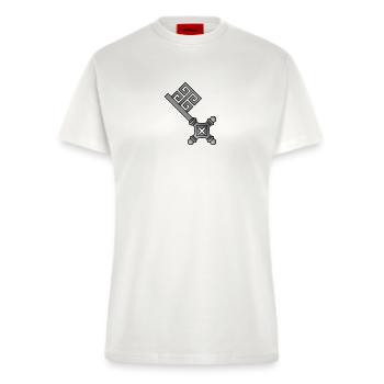 Schlüßel - Fitted T-Shirt - made by SPREAD - OFF WHITE - Vorne