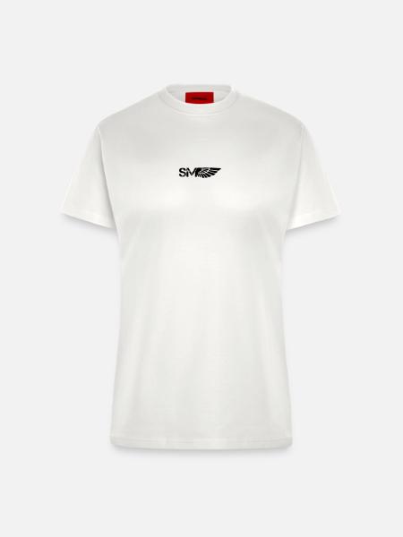 Supermoto - Fitted T-Shirt - made by SPREAD - OFF WHITE