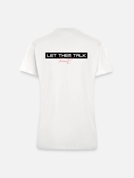 TreadZ Let them Talk - Fitted T-Shirt - made by SPREAD - OFF WHITE