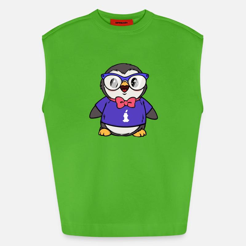 Software Developer Code Developer Programmer - Heavyweight Oversized Organic Tank Top Made in EU - Apple Neon