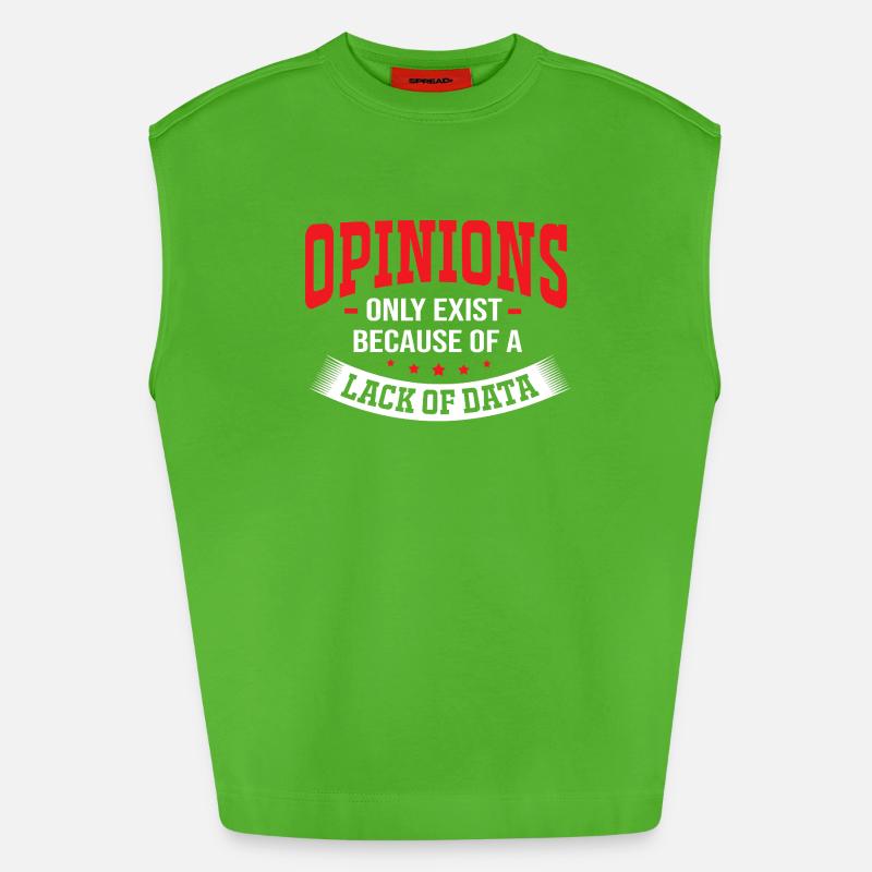 Codeur Programmeur GPT - Débardeur bio épais oversize fabriqué en UE - Apple Neon