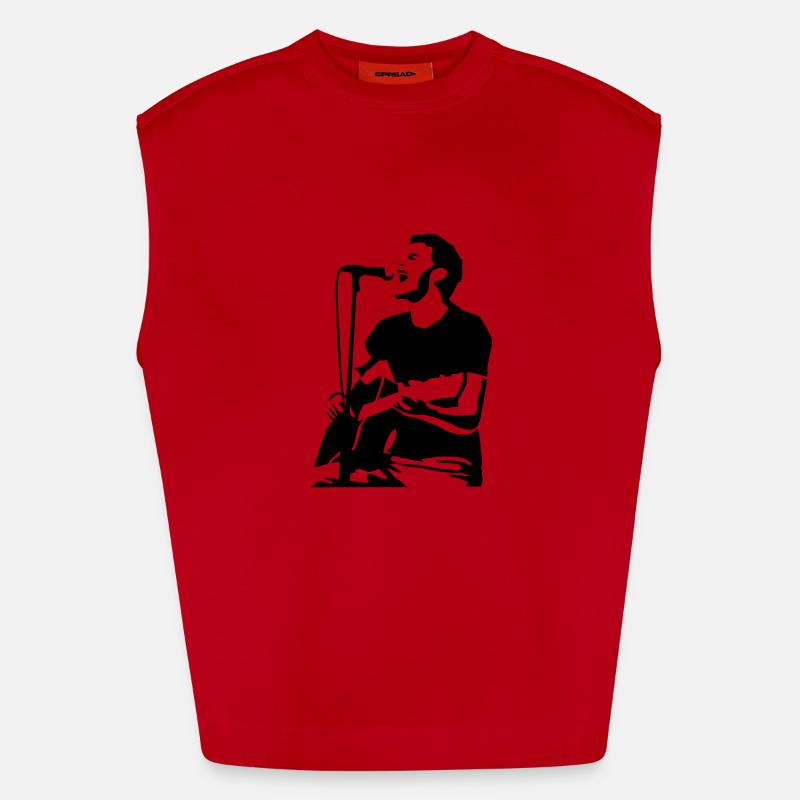 shouter_blanko Débardeur bio épais oversize fabriqué en UE