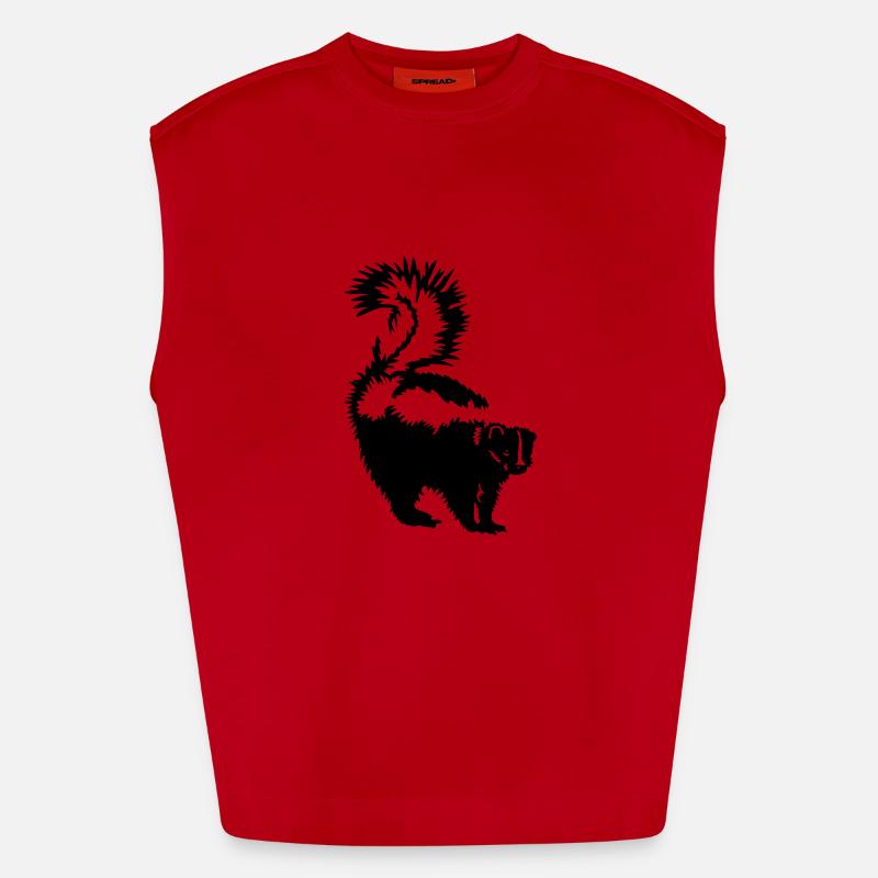 Stinktier Heavyweight Oversized Organic Tank Top Made in EU