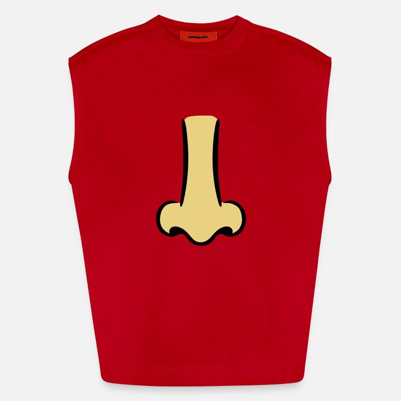 Nez Débardeur bio épais oversize fabriqué en UE