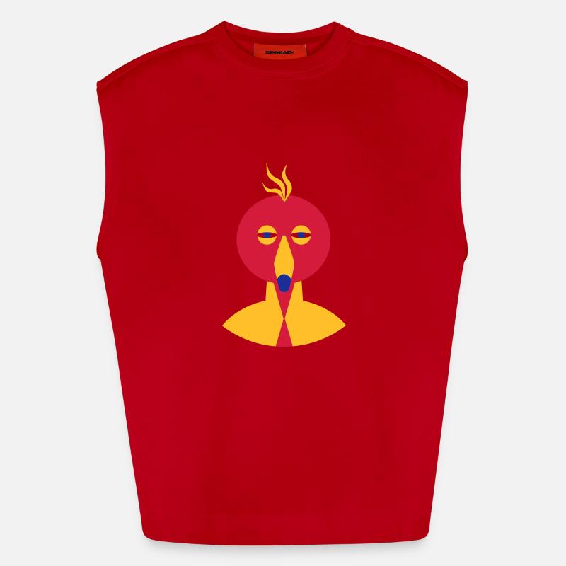 Sunny Phoenix Heavyweight Oversized Organic Tank Top Made in EU